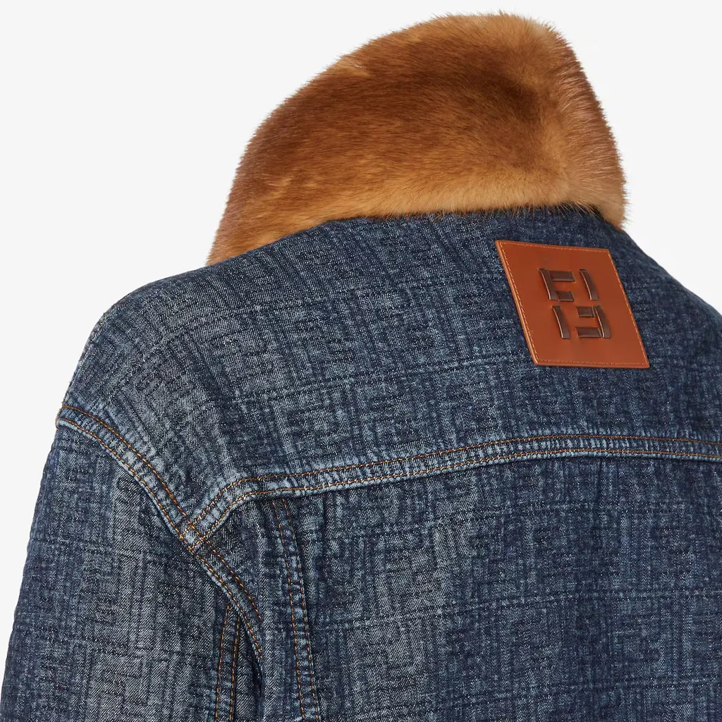 Fendi Ff Denim Jacket