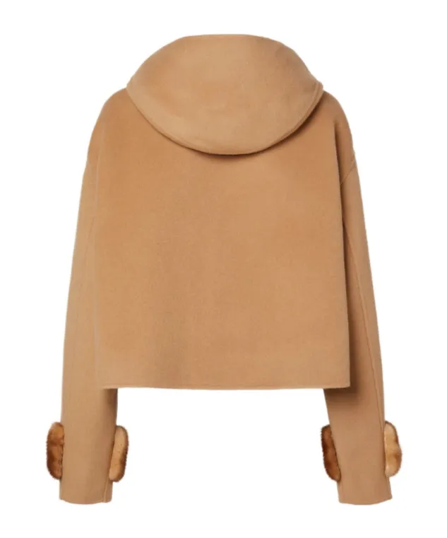 Beige Double-Sided Cashmere Jacket