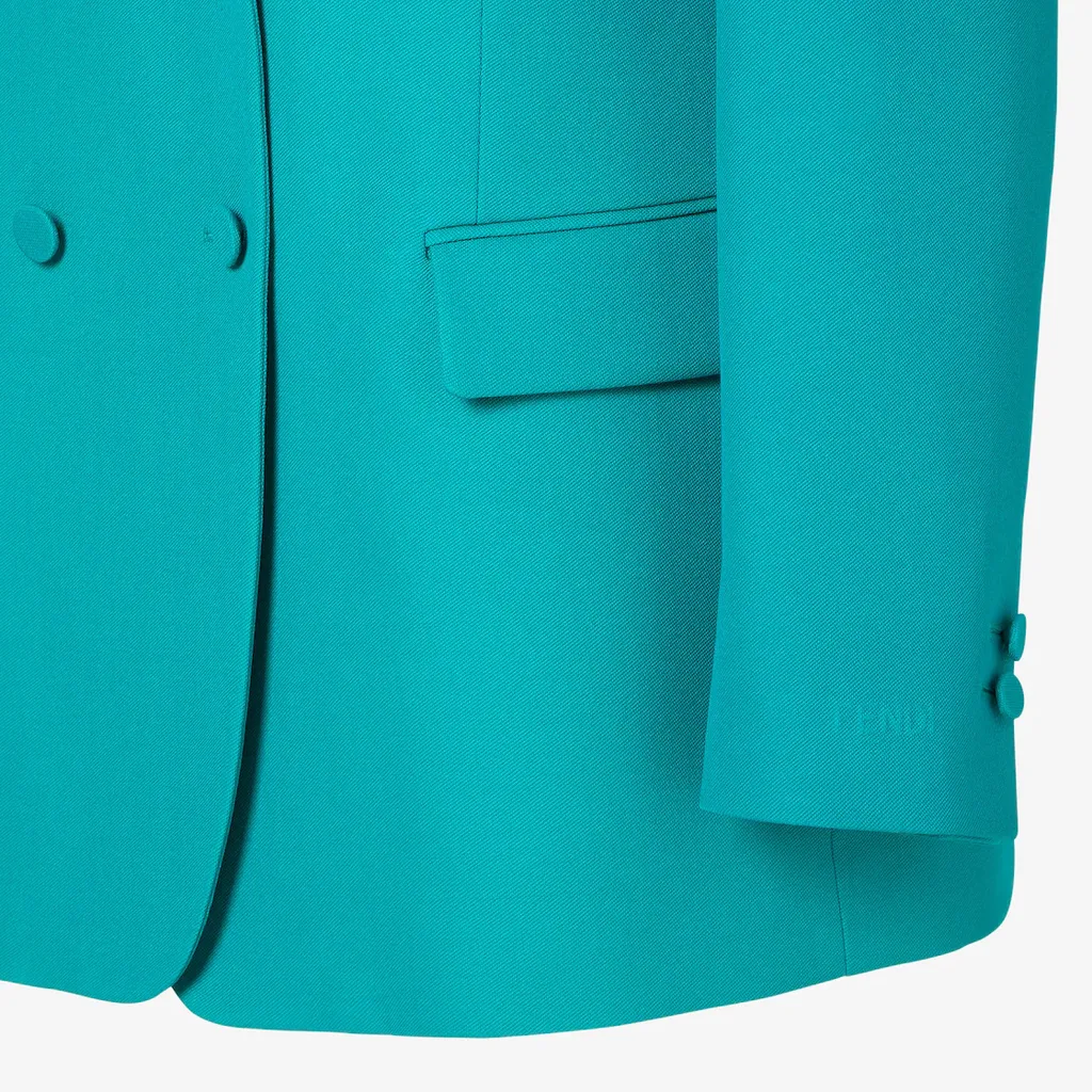 Fendi Double Breasted Tailored Blazer