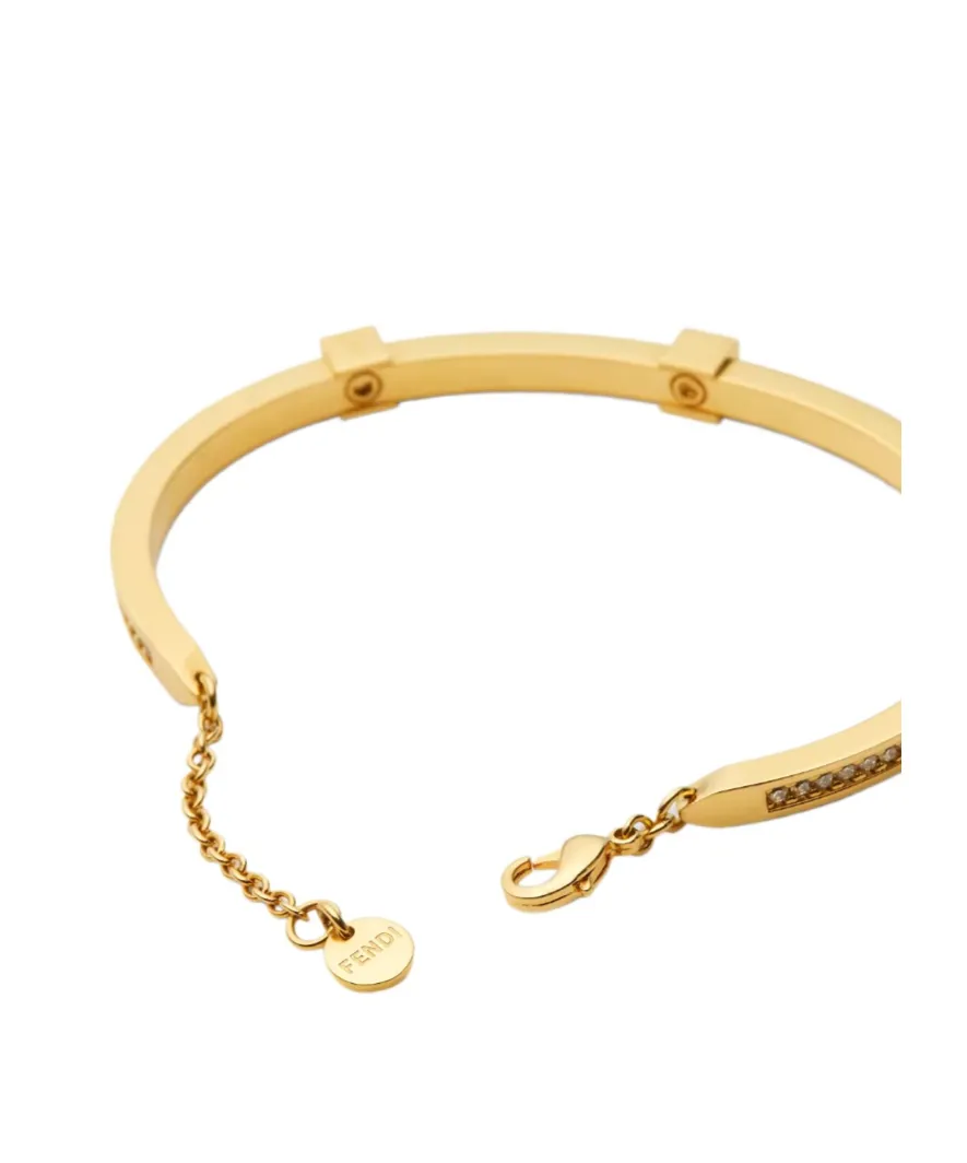 Fendi Forever Fendi Embellished Bracelet