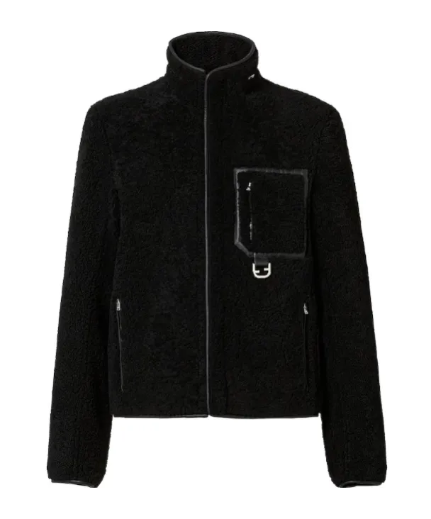 Black Shearling Reversible Blouson