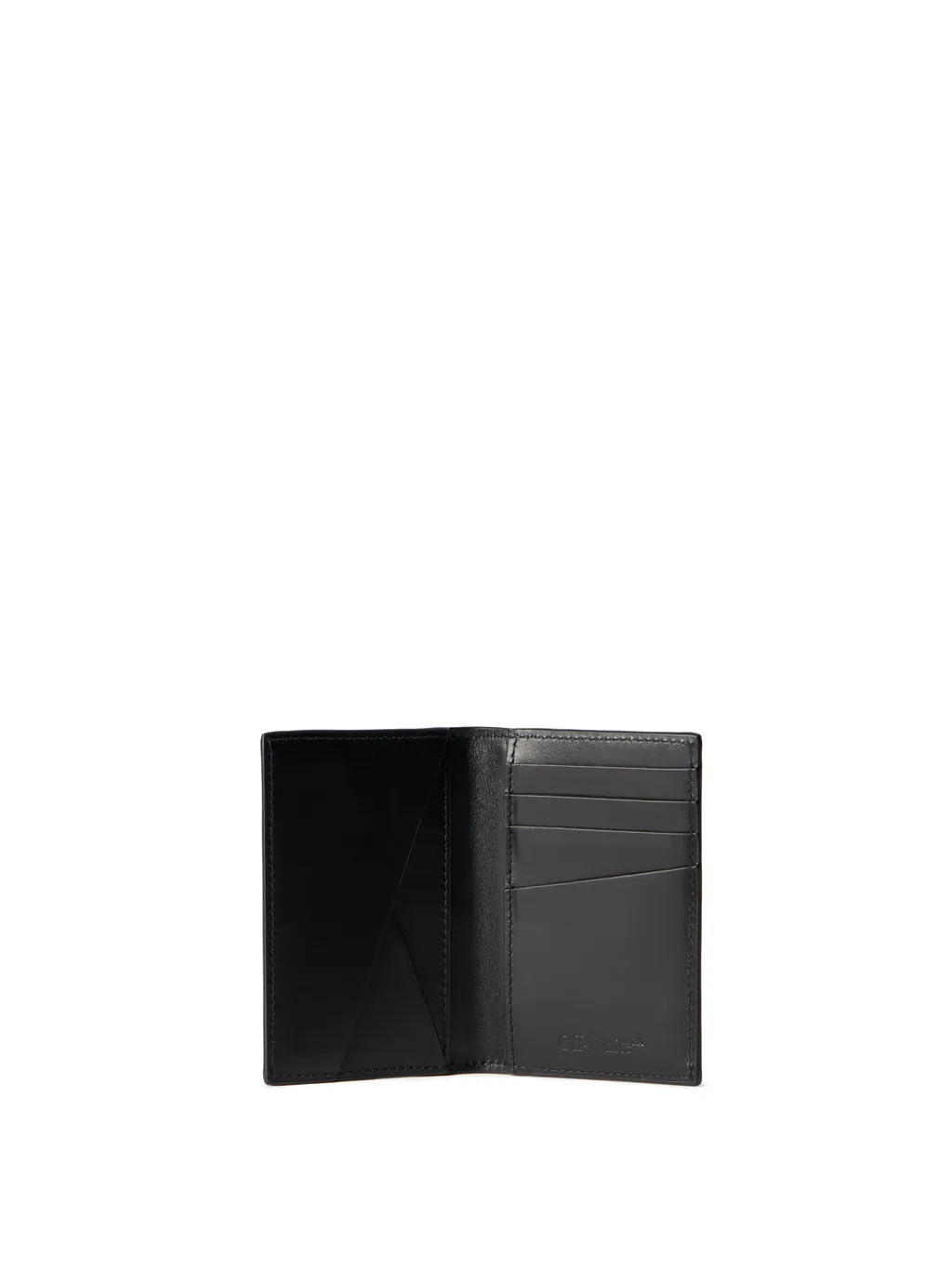 Off-White Stripe Detailed Bi-Fold Wallet