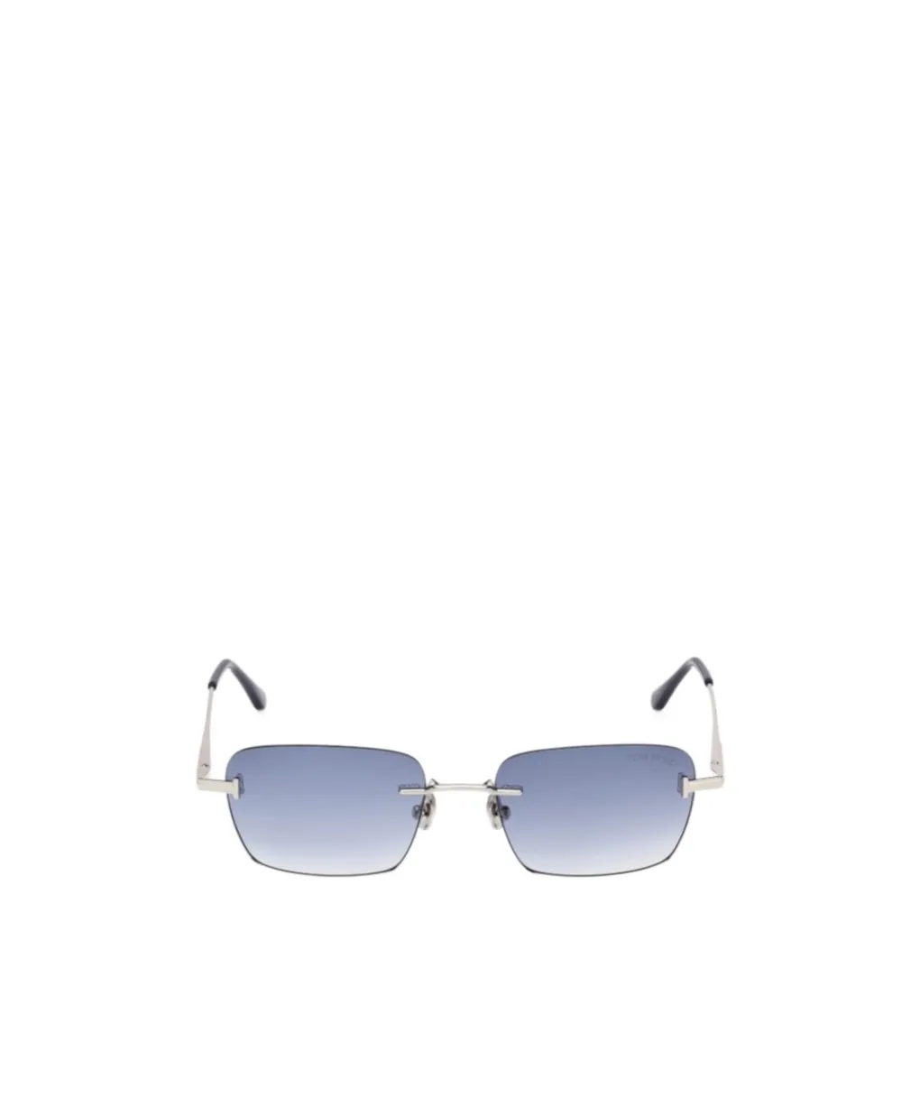 Tom Ford Eyewear Rectangle-Frame Rimless Sunglasses