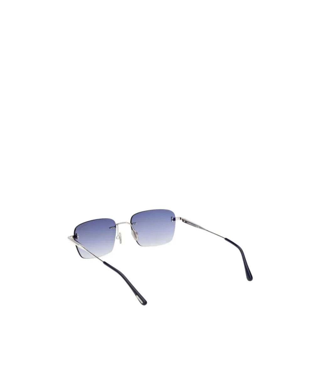 Tom Ford Eyewear Rectangle-Frame Rimless Sunglasses