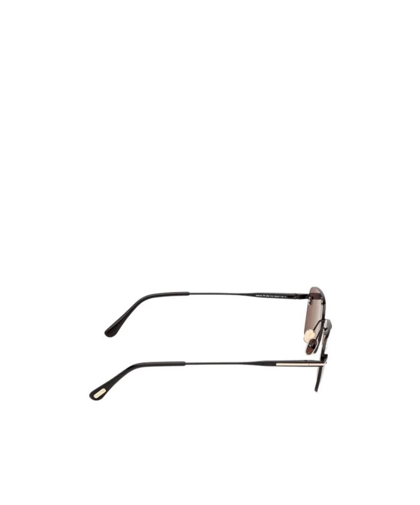 Tom Ford Eyewear Rectangle-Frame Rimless Sunglasses