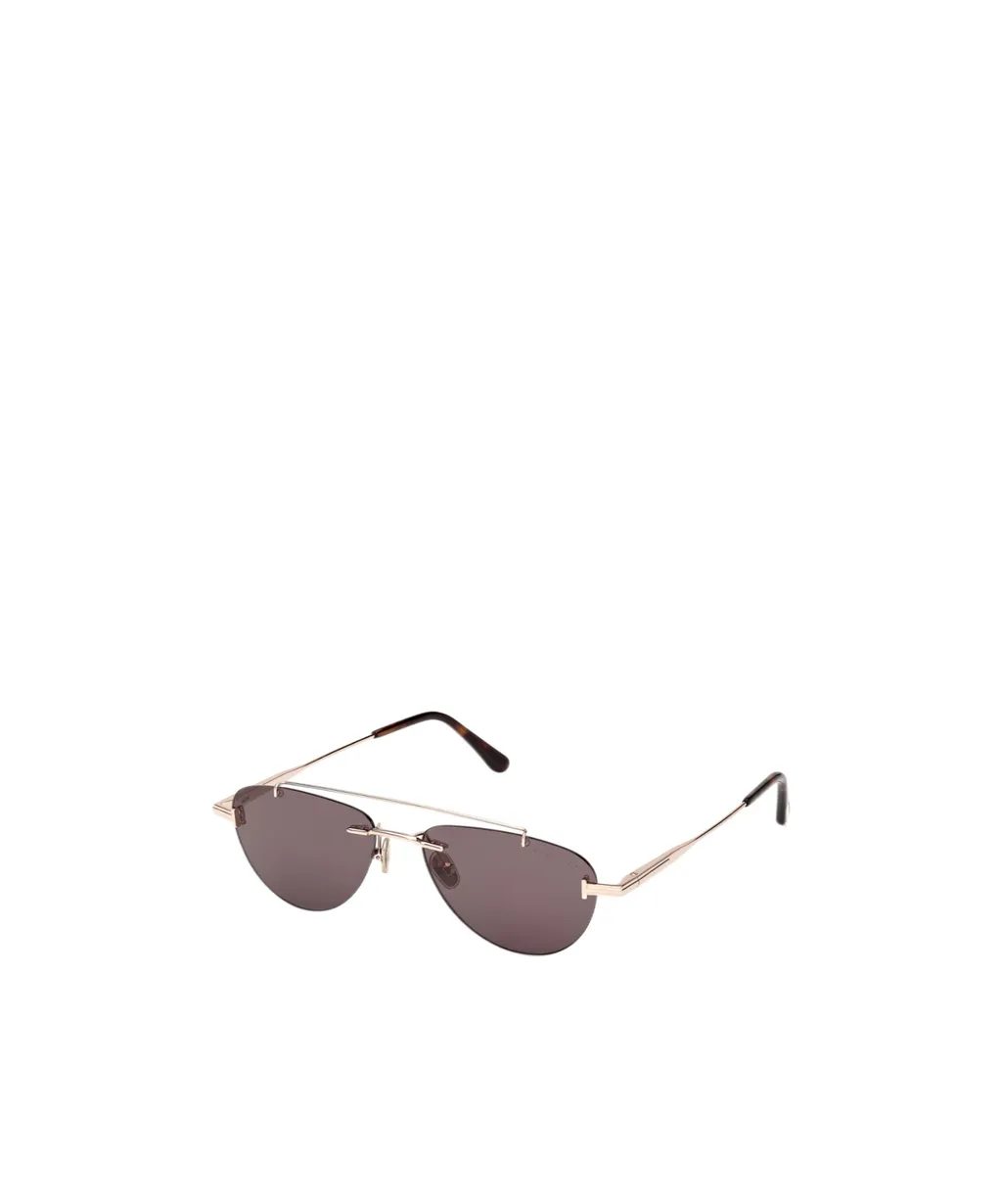 Tom Ford Eyewear Pilot Frame Sunglasses