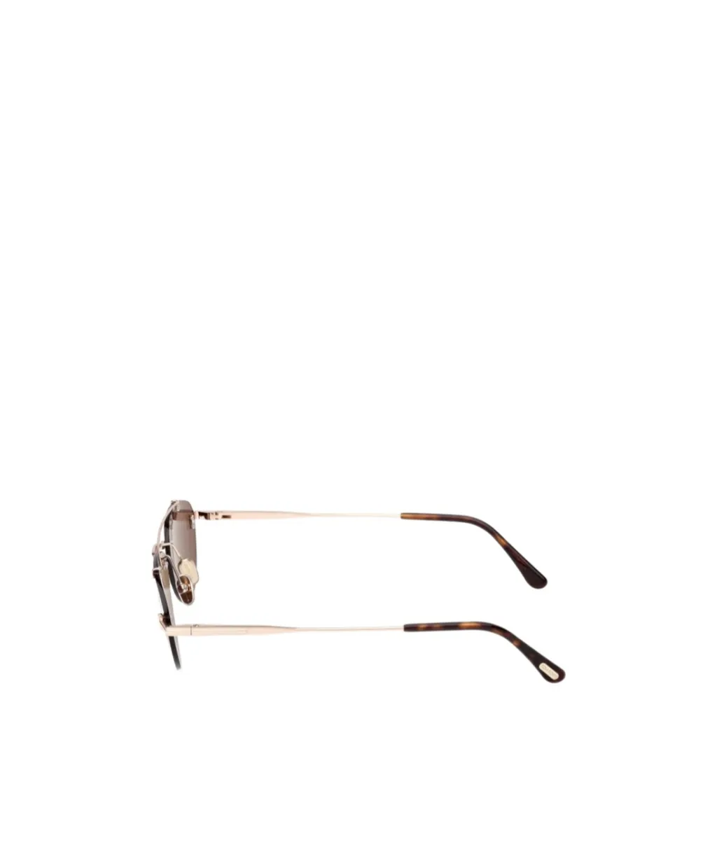 Tom Ford Eyewear Pilot Frame Sunglasses