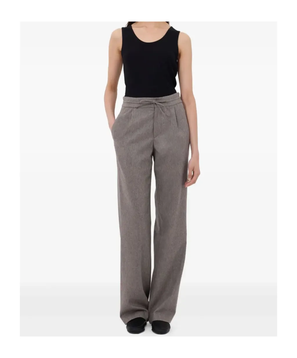 Lace-Up Casual Pants