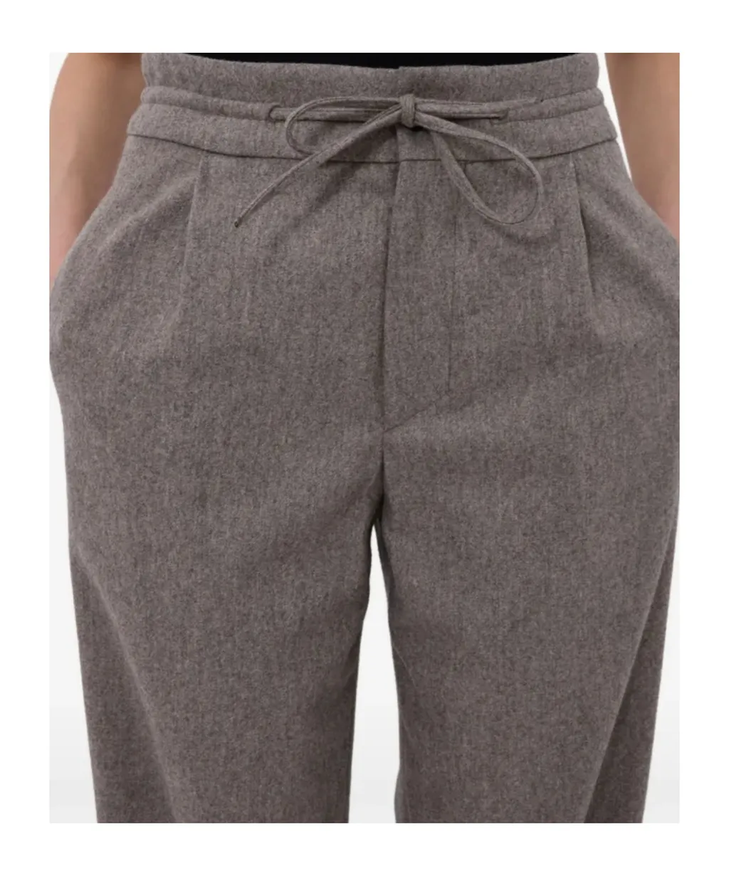 Lace-Up Casual Pants