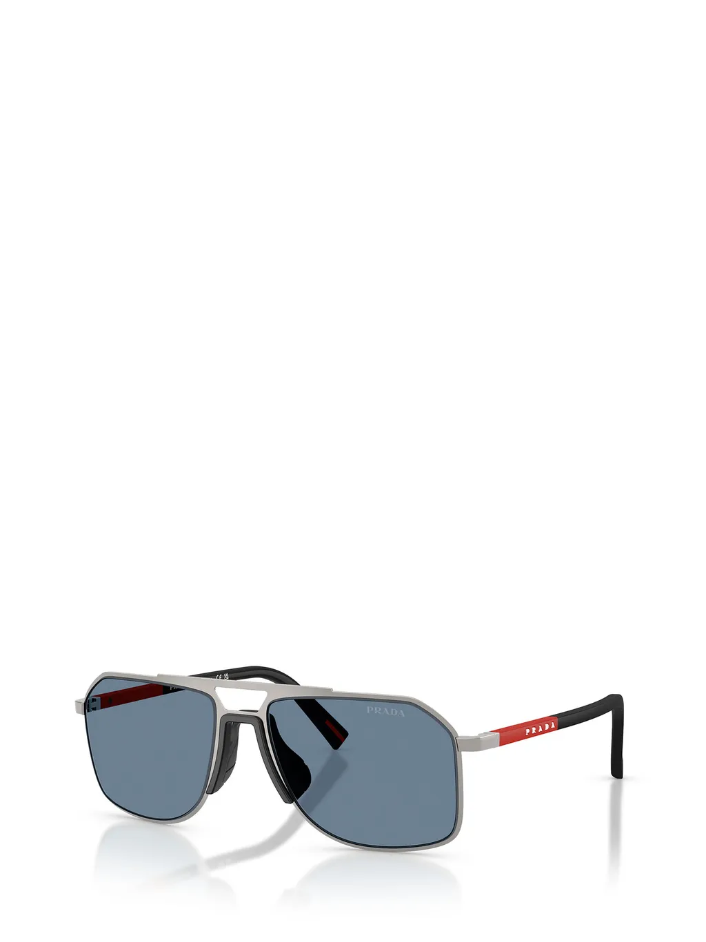 Prada Eyewear Linea Rossa Pilot Frame Sunglasses