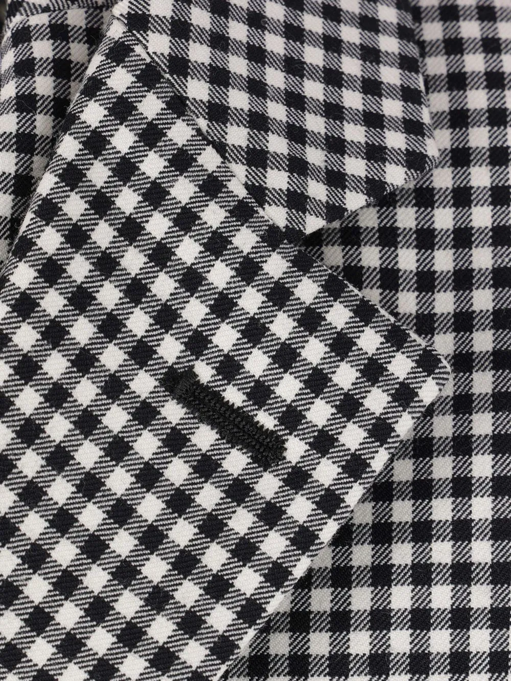 Checkered Suit Jacket