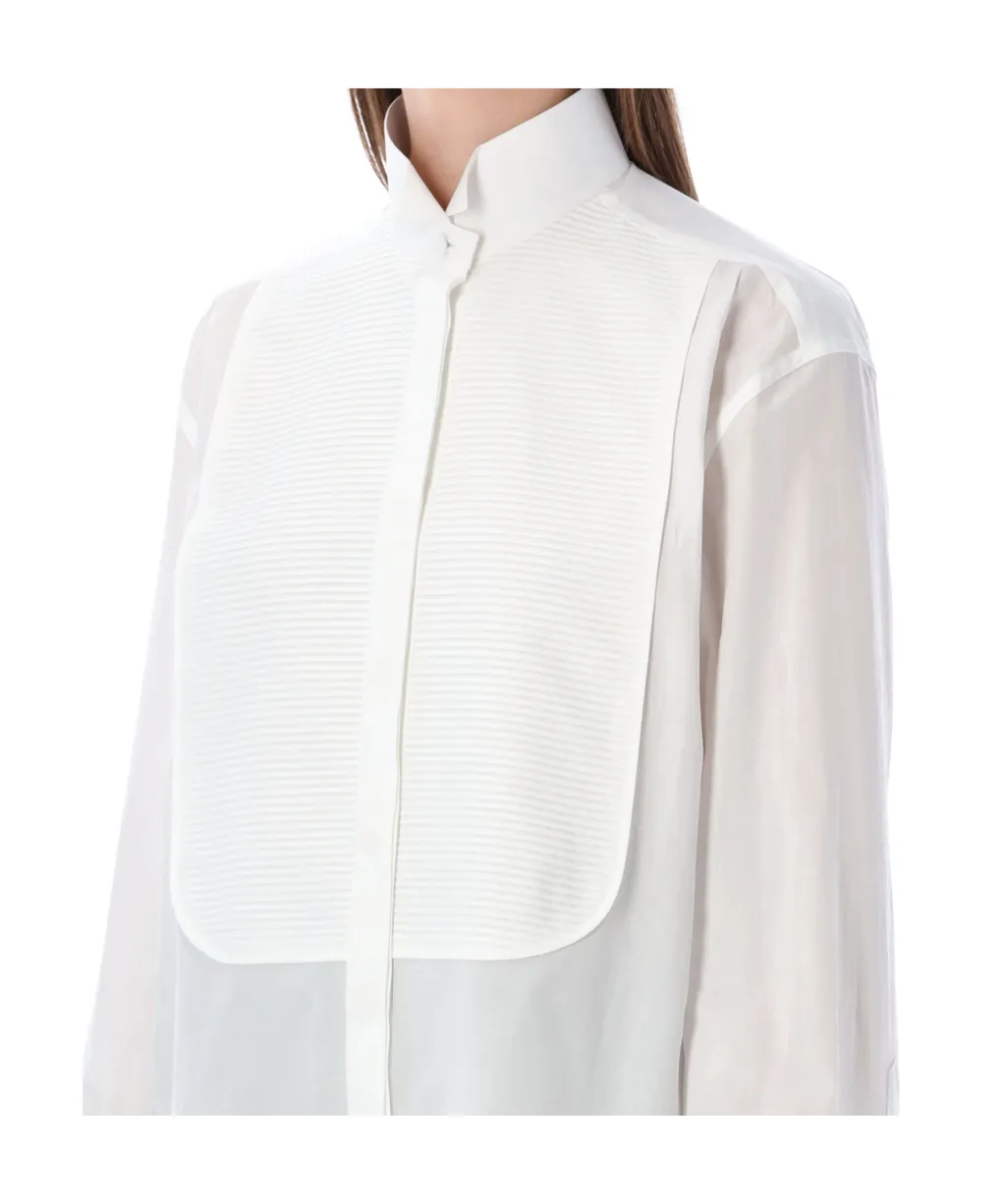 Tom Ford Long Sleeved Tuxedo Shirt