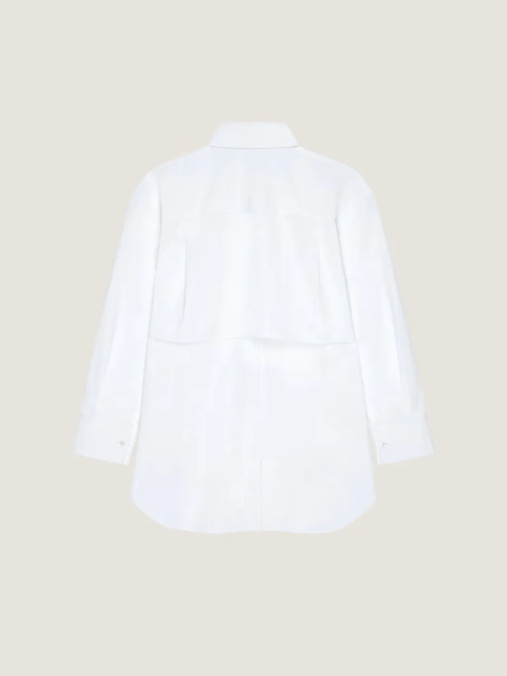 Givenchy Asymmetric Poplin Shirt