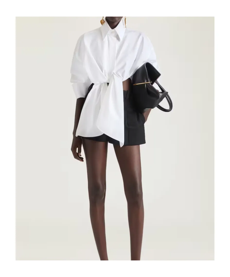 Givenchy Asymmetric Poplin Shirt
