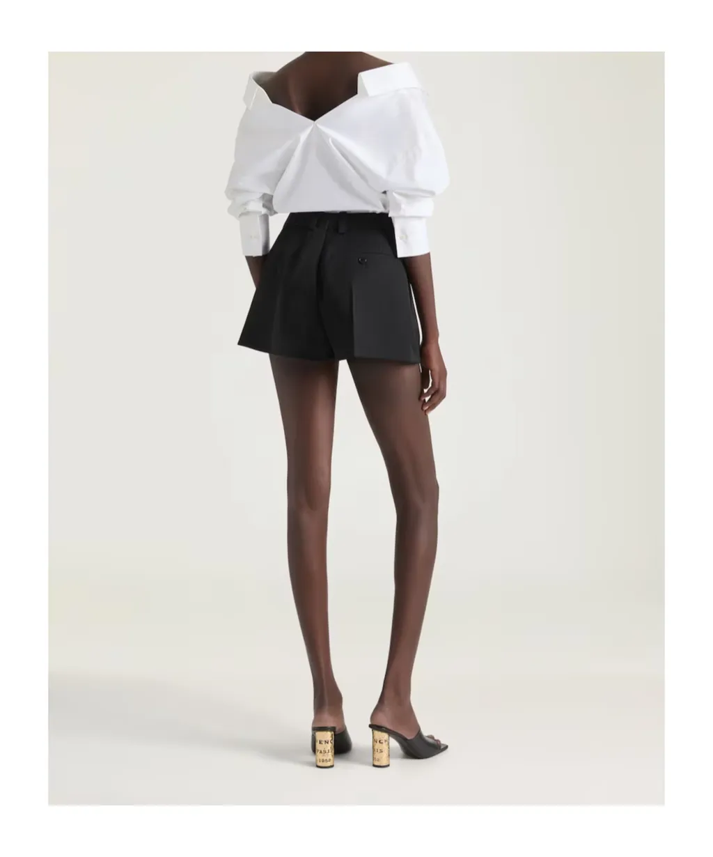 Givenchy Pleat Detailed Shorts