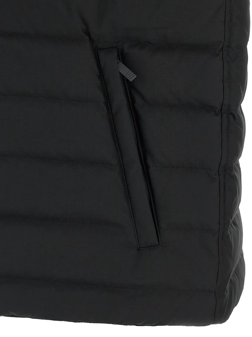 Thom Browne Shiny Ripstop Lightweight Down 4-Bar Vest