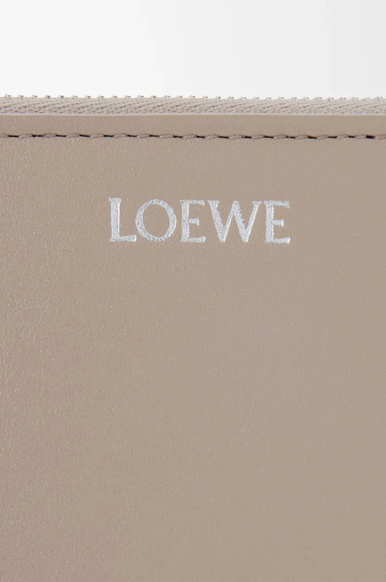 Zipped Coin Purse In Shiny Nappa Calfskin