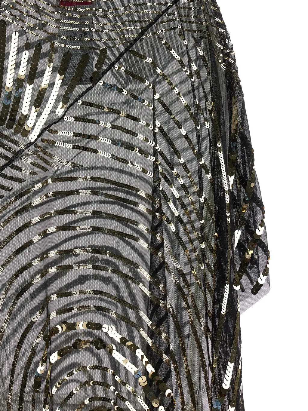 Emilio Pucci Iride Sequin-Embellished Asymmetric Maxi Dress