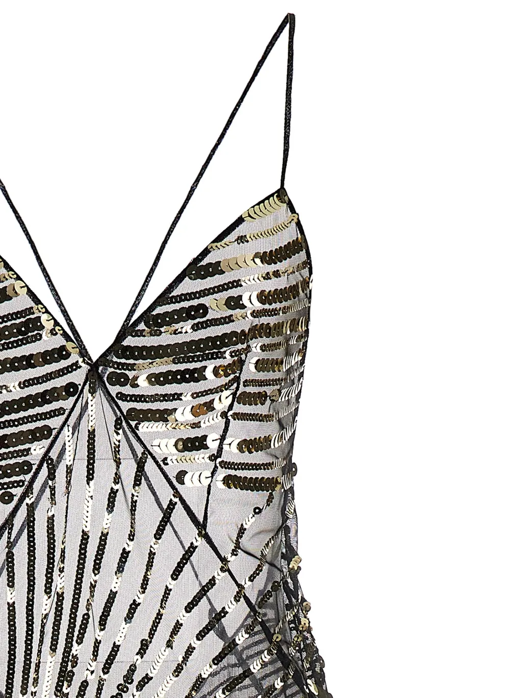 Emilio Pucci Iride Sequin-Embellished Asymmetric Maxi Dress