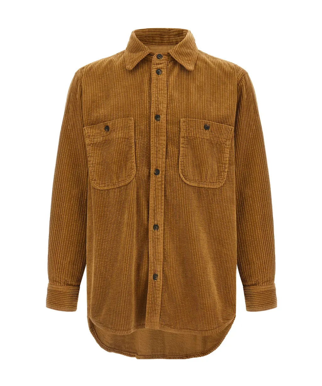 Isabel Marant Nario Buttoned Corduroy Shirt