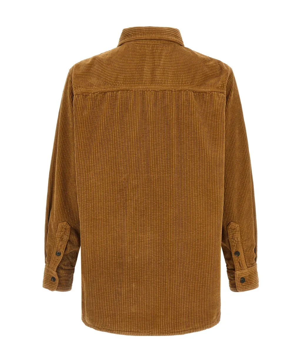Isabel Marant Nario Buttoned Corduroy Shirt