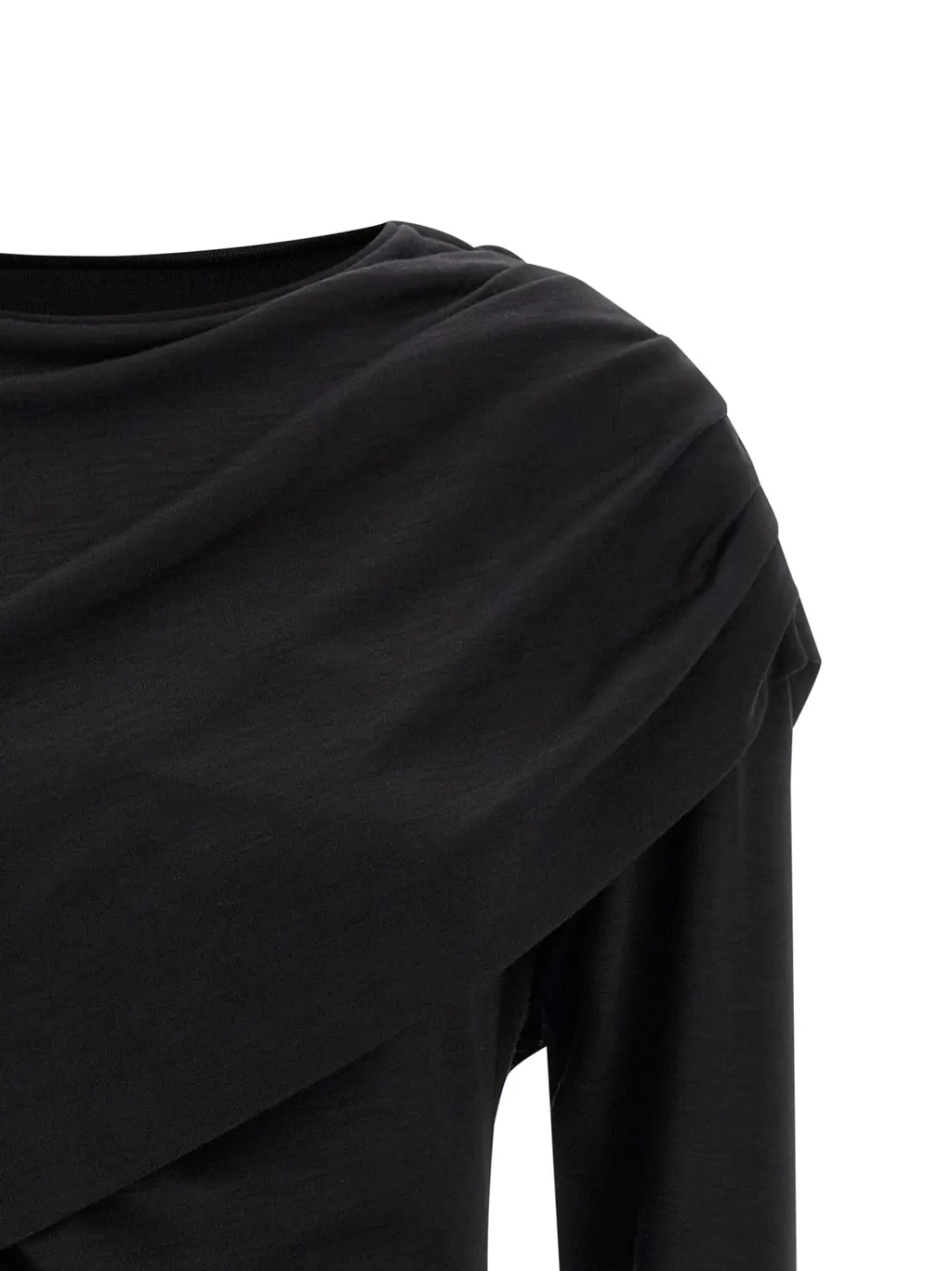 Isabel Marant Asna Long-Sleeve Panelled Top