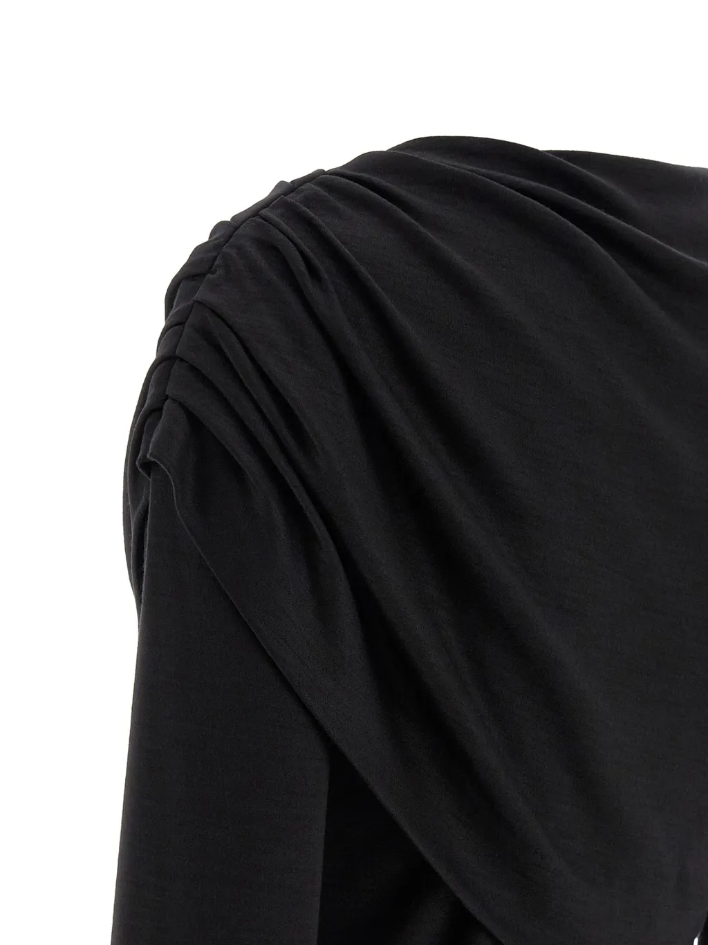Isabel Marant Asna Long-Sleeve Panelled Top