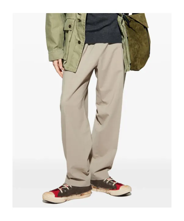 Mm6 Maison Margiela Elasticated Waistband Drawstring Trousers