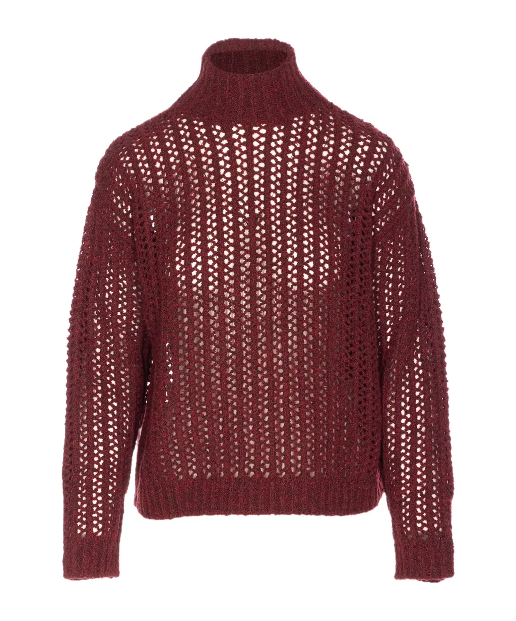 Max Mara Quaglia Openwork Jumper