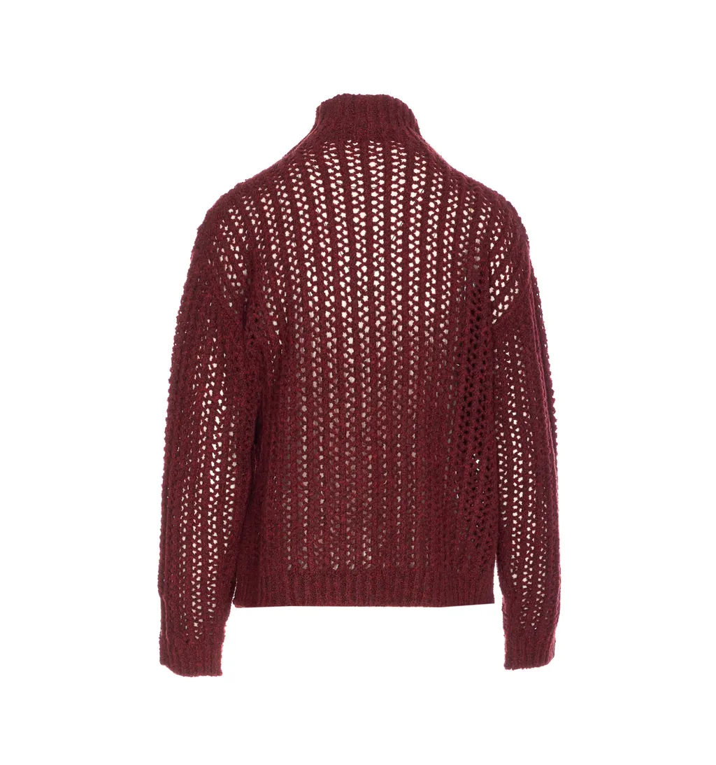 Max Mara Quaglia Openwork Jumper