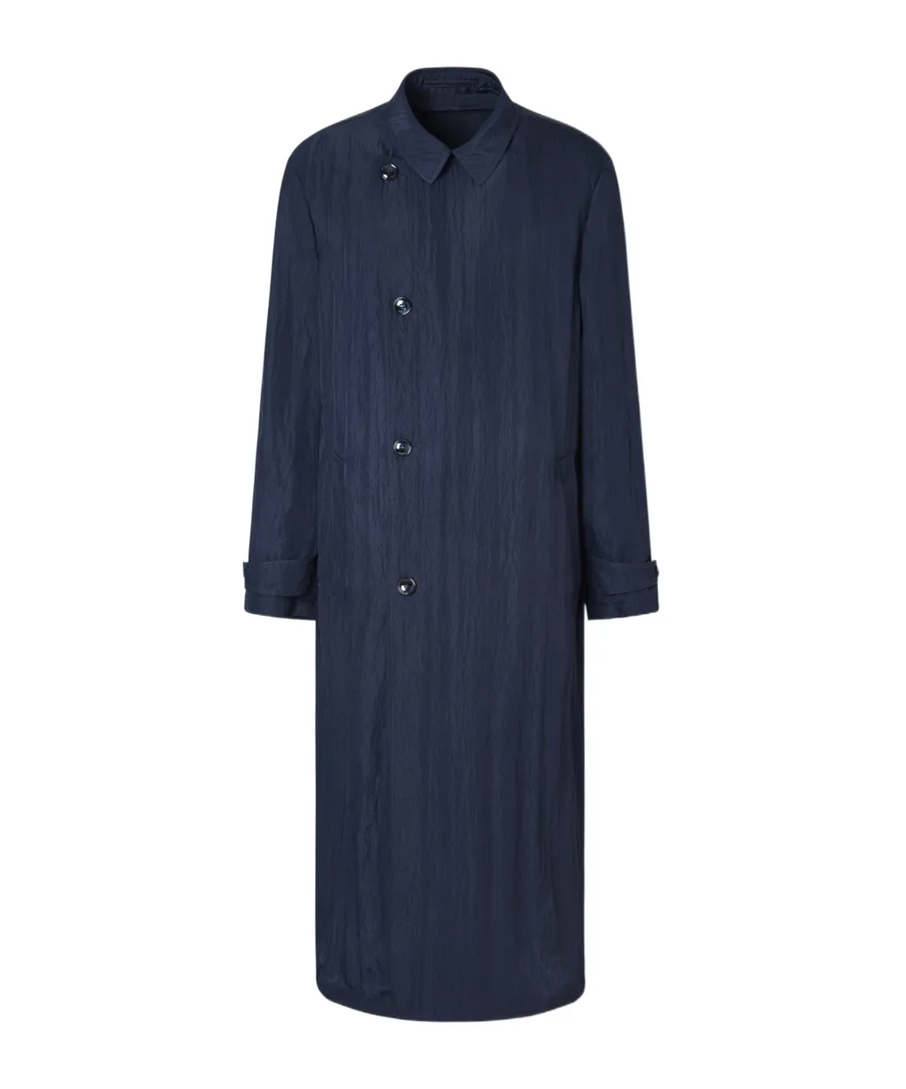 Giorgio Armani Ruched Effect Trench Coat