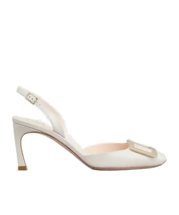 Roger Vivier Trompette Buckle Slingback Pumps