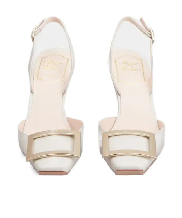 Roger Vivier Trompette Buckle Slingback Pumps