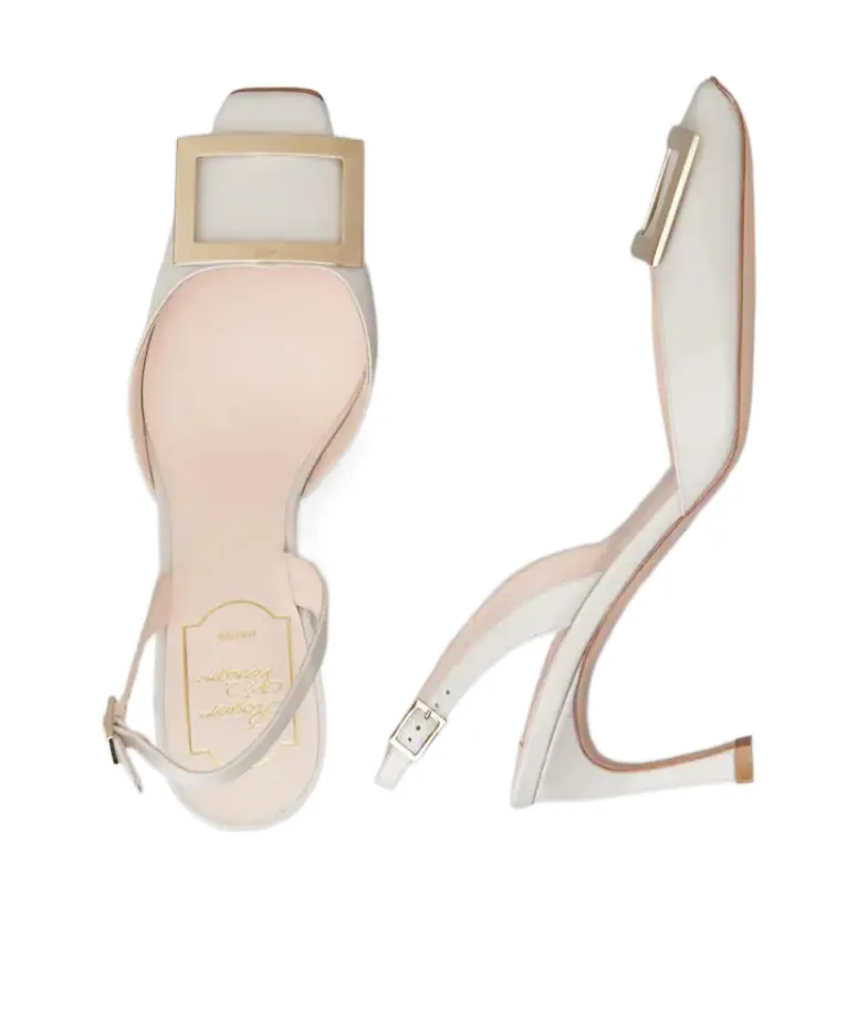 Roger Vivier Trompette Buckle Slingback Pumps