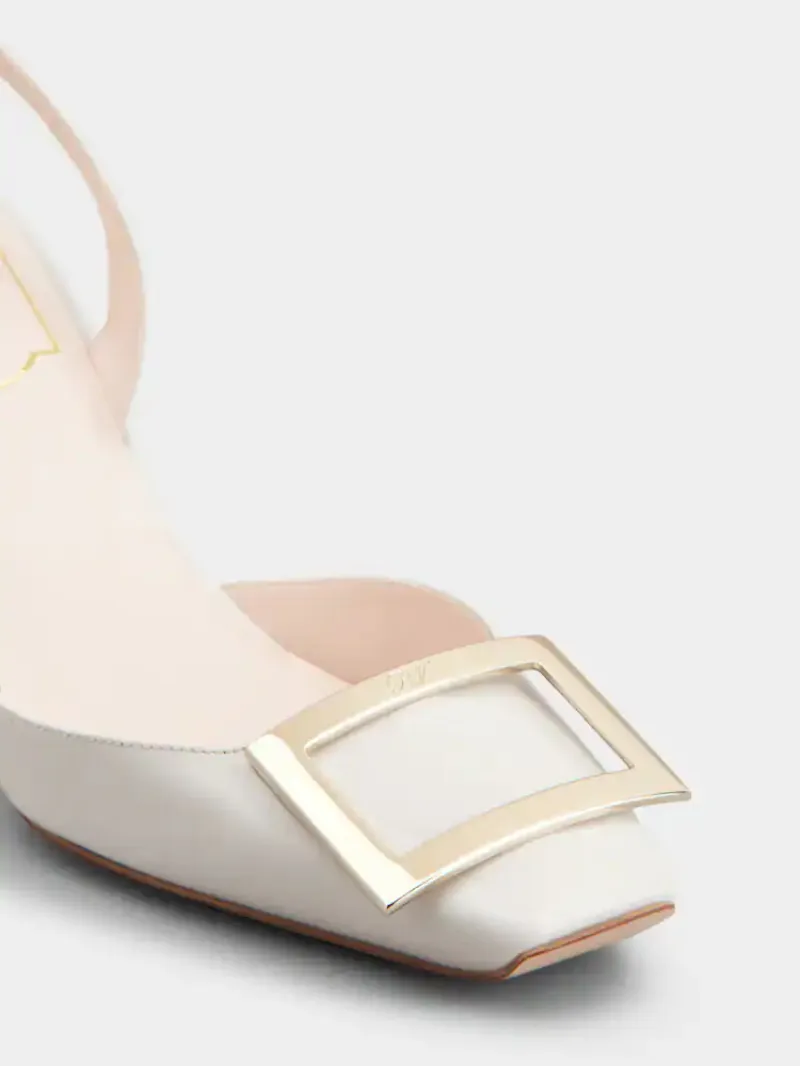 Roger Vivier Trompette Buckle Slingback Pumps