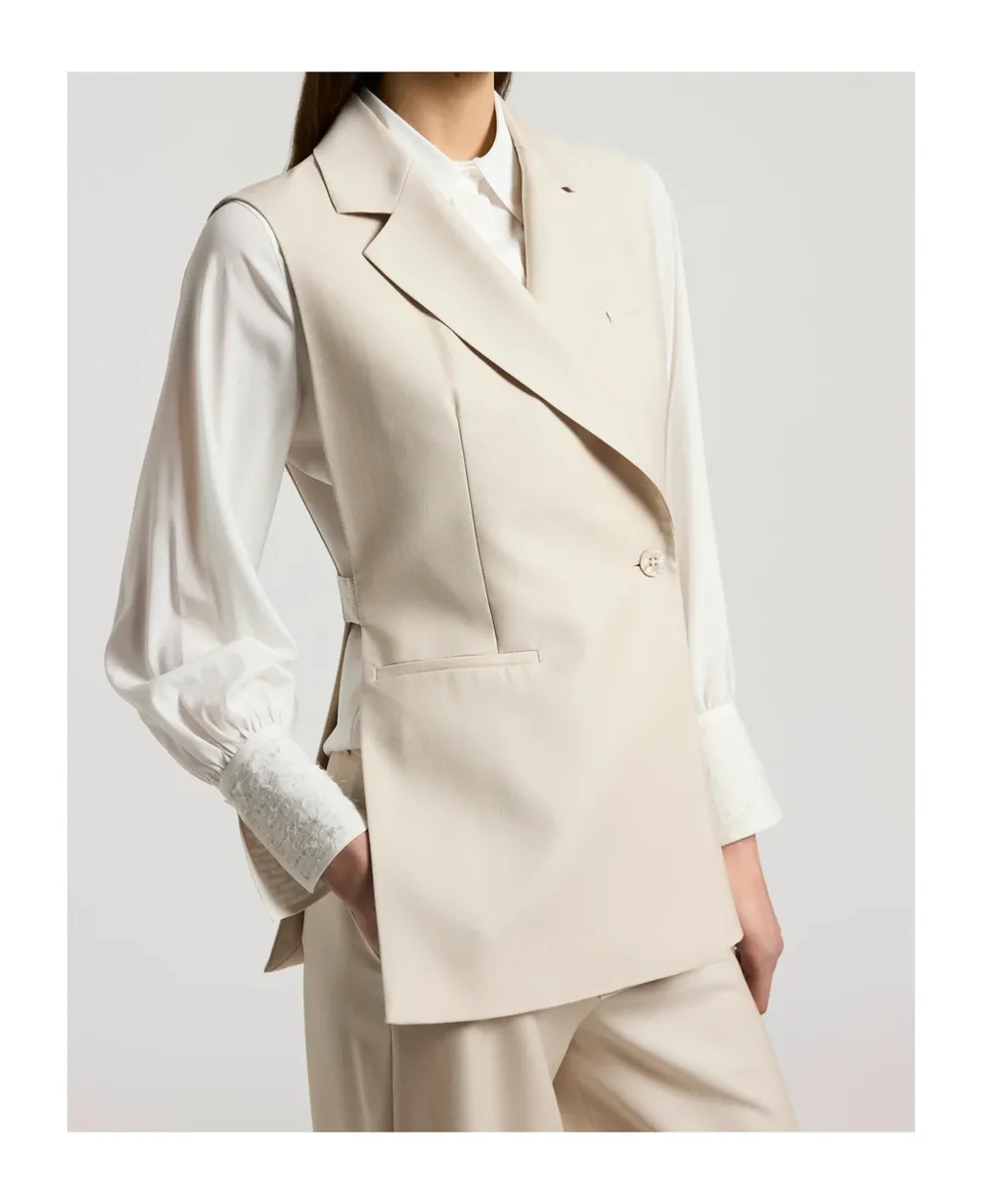 Peserico Sleeveless Gilet Jacket