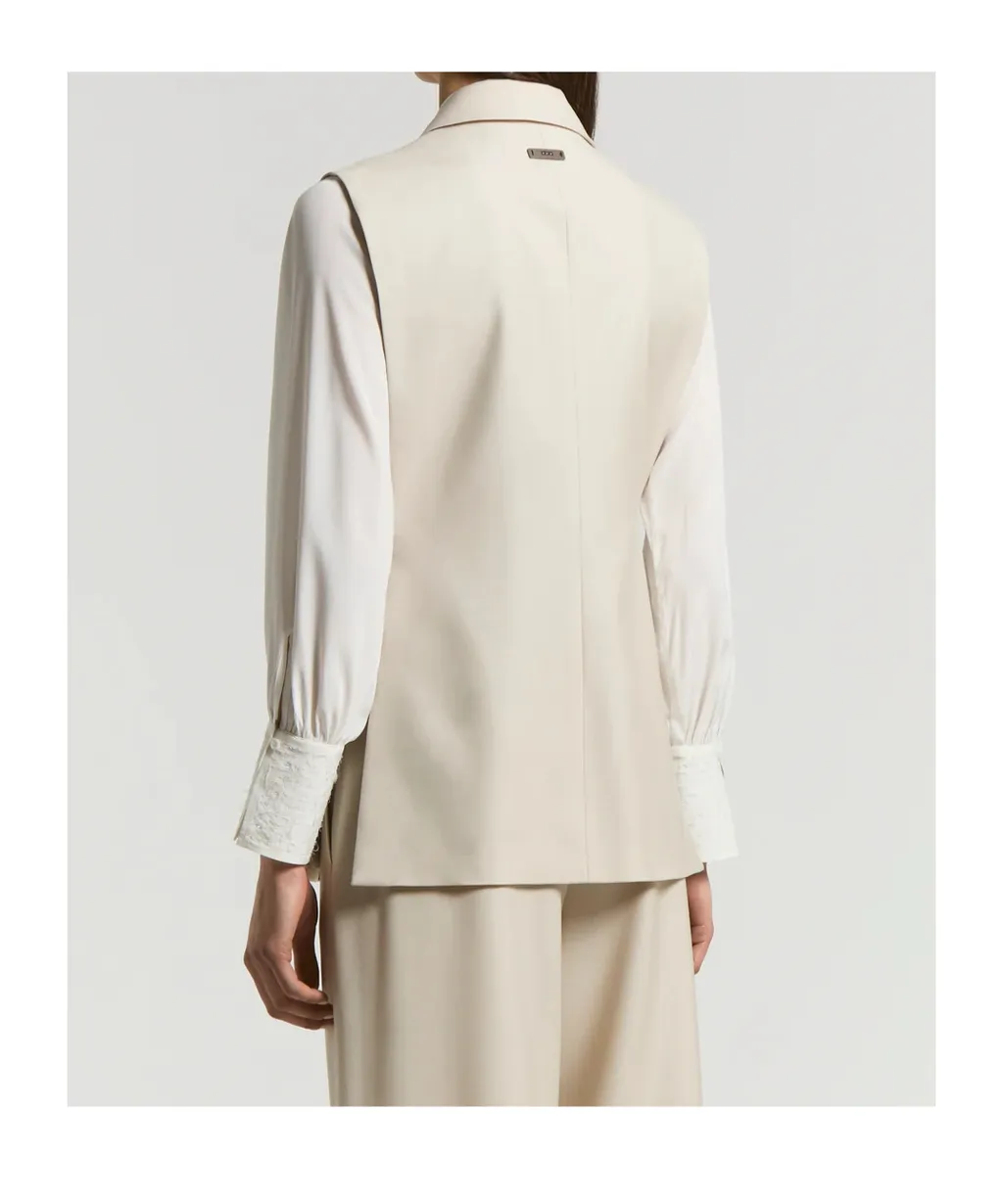 Peserico Sleeveless Gilet Jacket