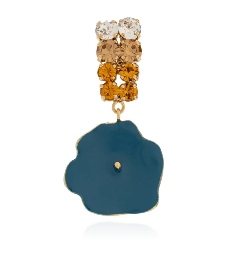Marni Floral Motif Earrings
