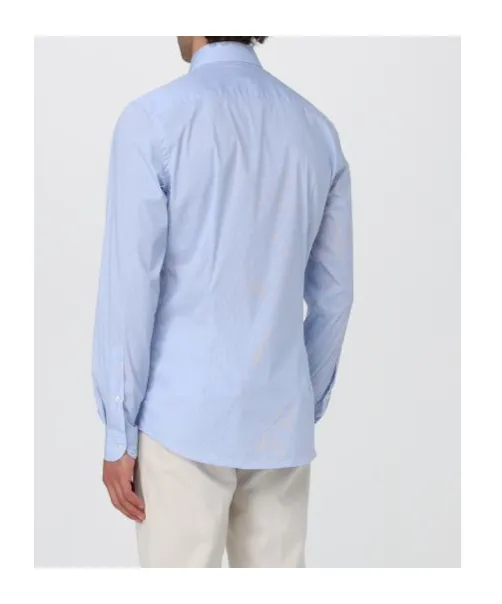 Fay Patterned Cotton Shirt