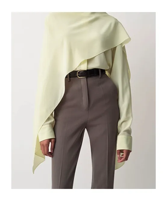 Lucia Straight-Leg Trousers