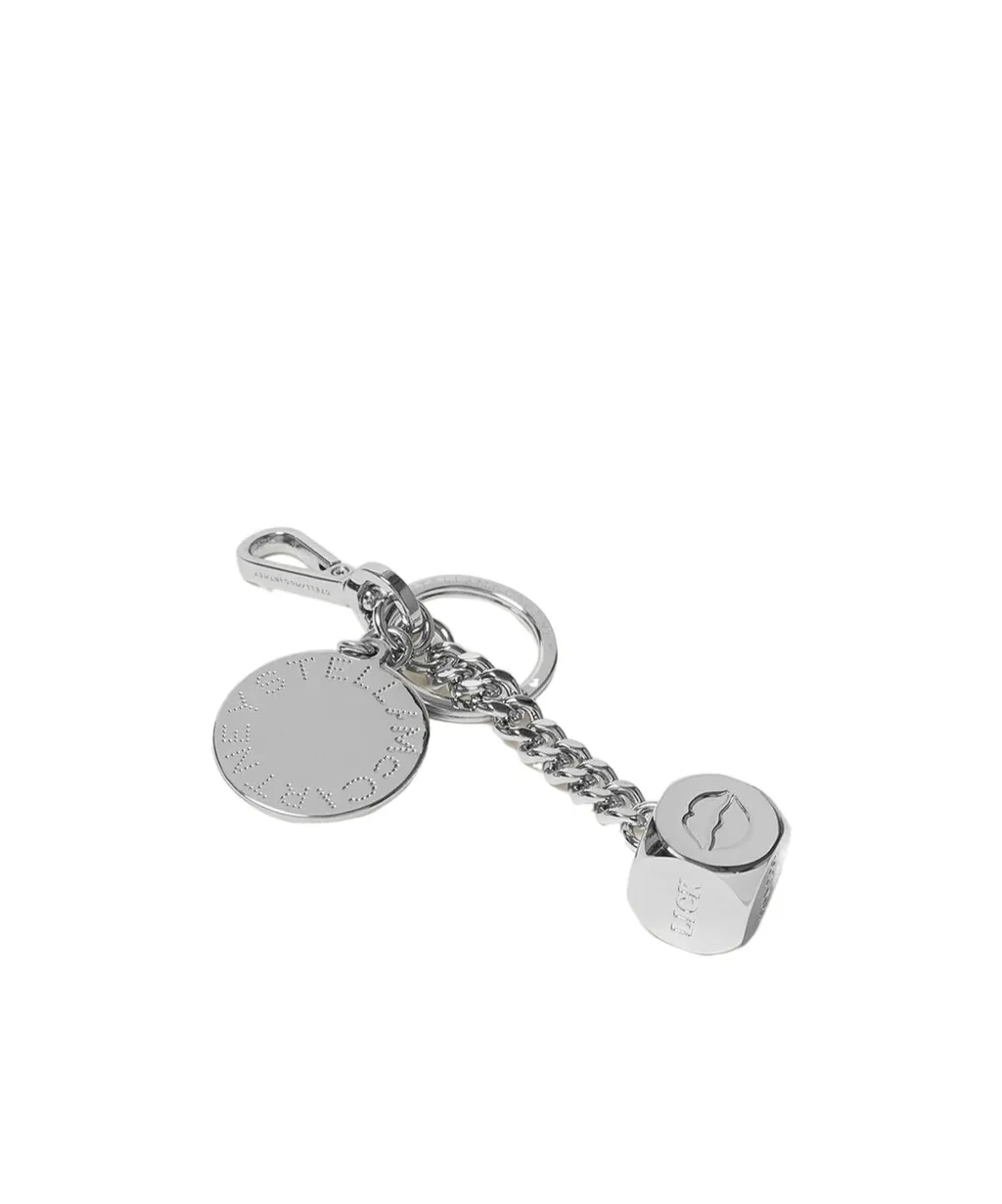 Dice Charm Keychain