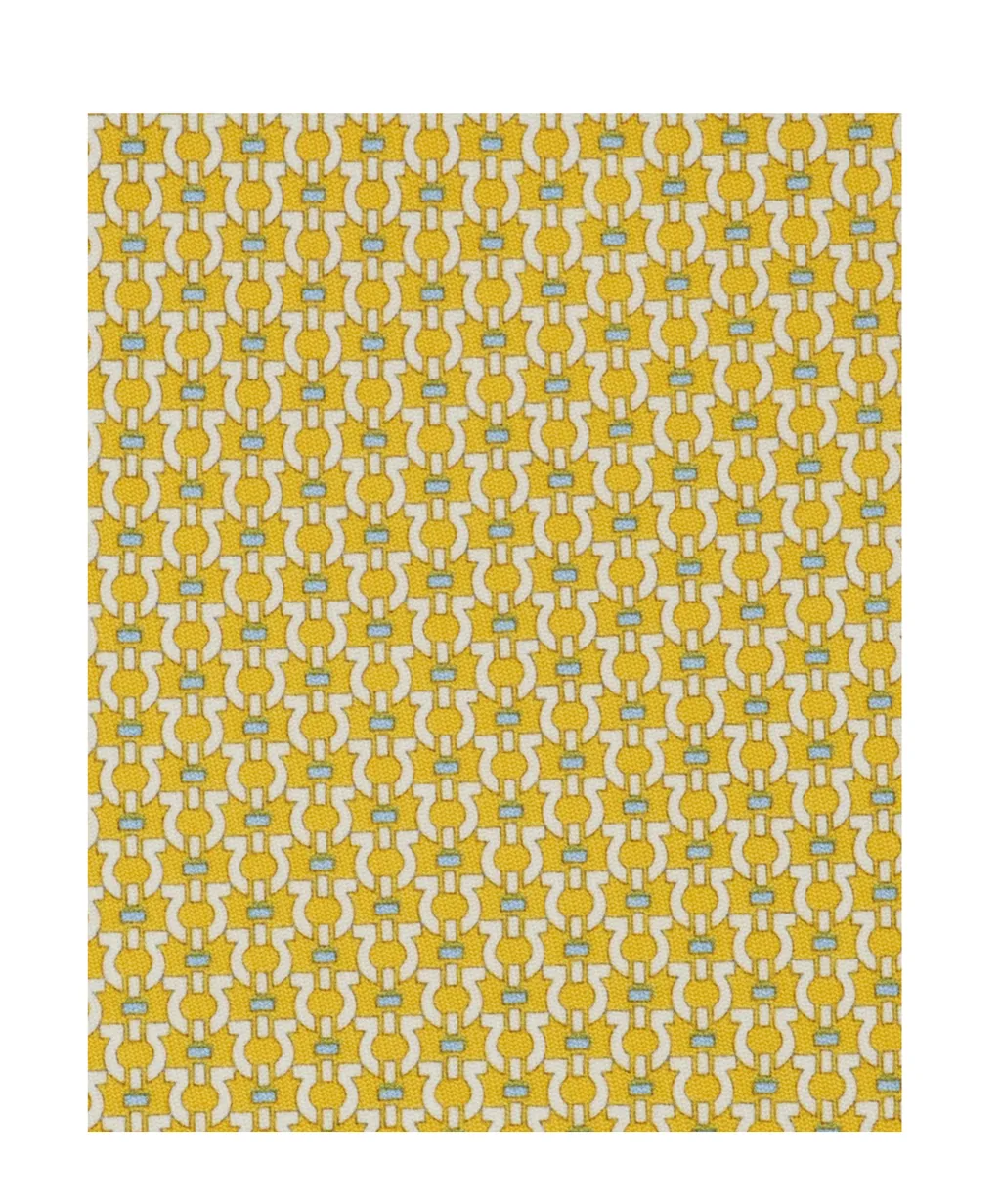 Gancini Printed Silk Tie