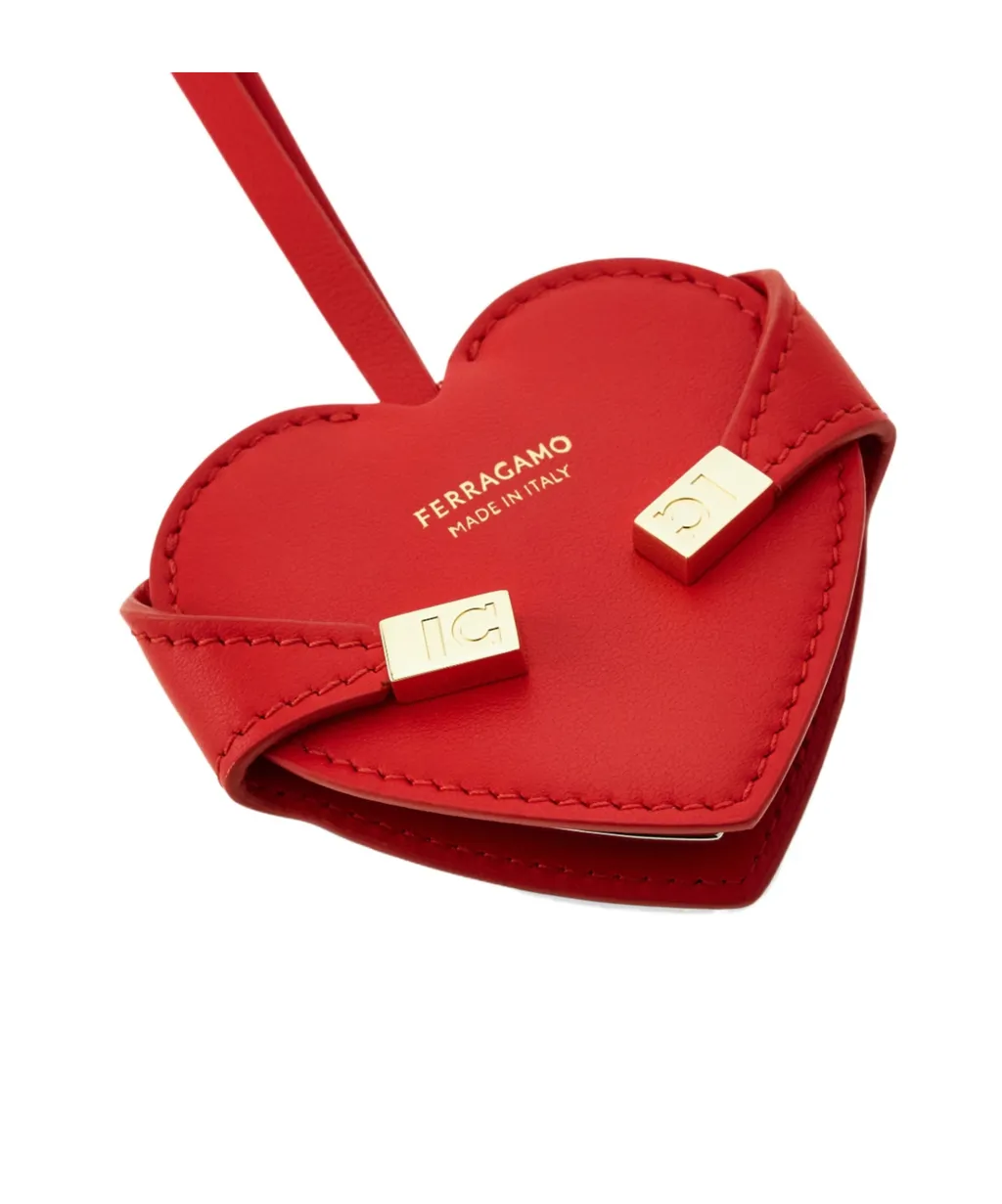 Hug Heart Mirror Charm