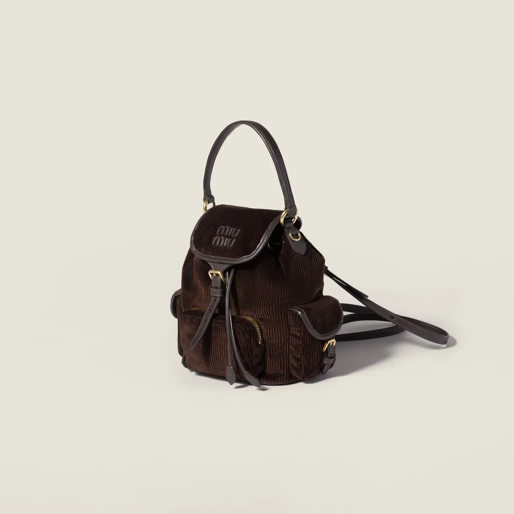 Corduroy Backpack