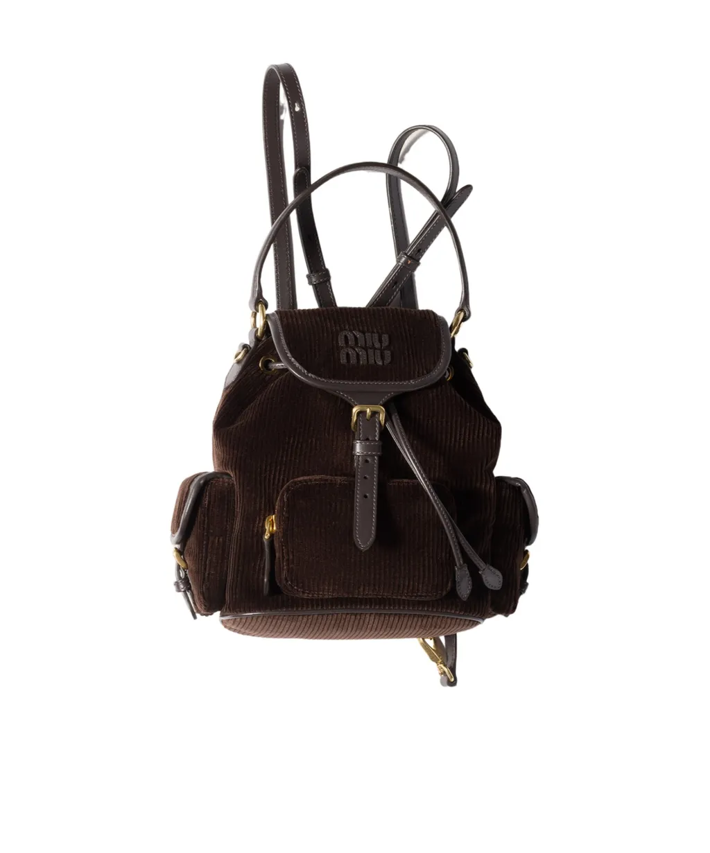 Corduroy Backpack