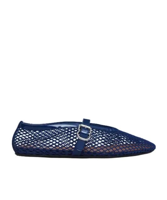 AlaÏA Fishnet Ballet Flats