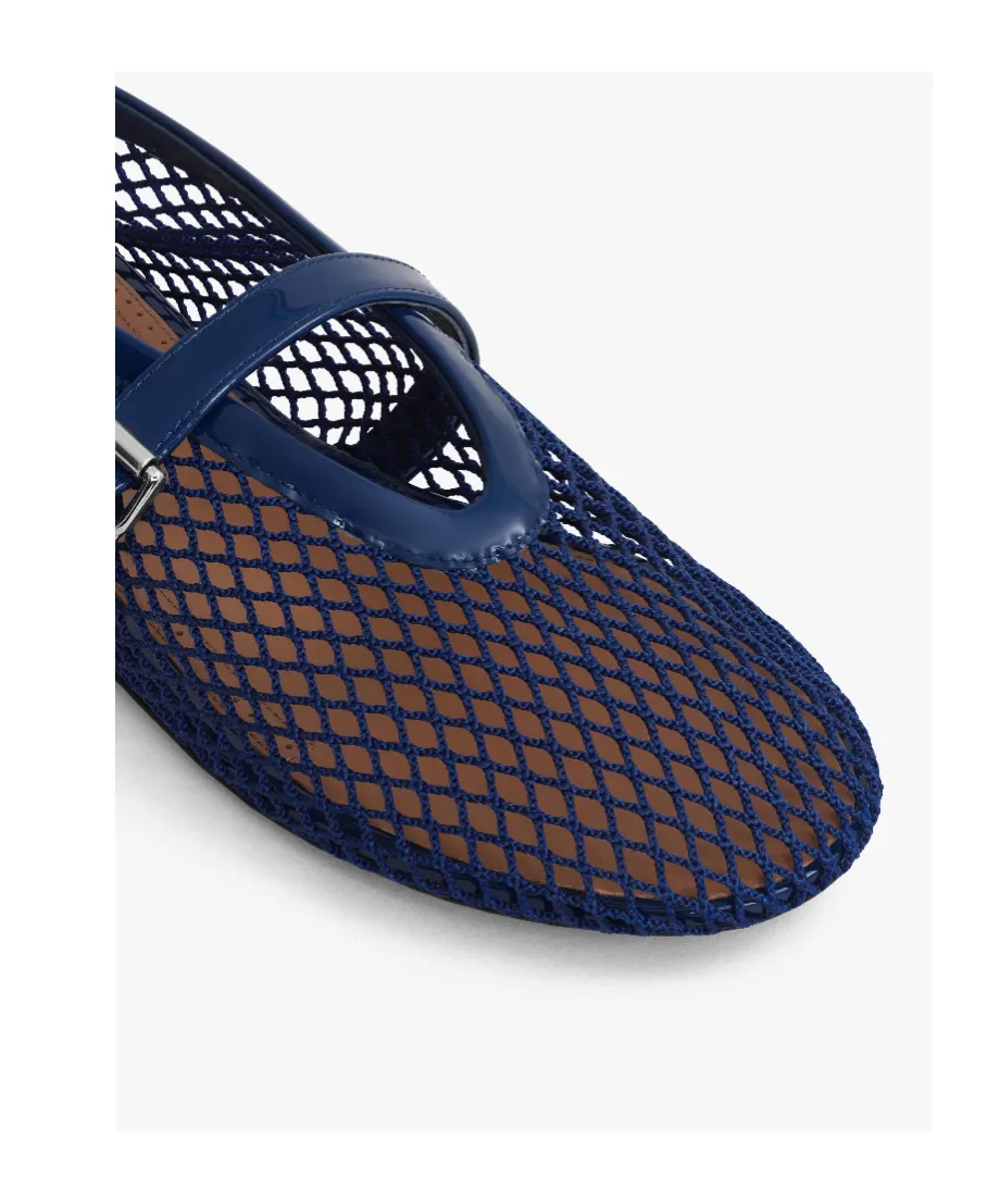 AlaÏA Fishnet Ballet Flats