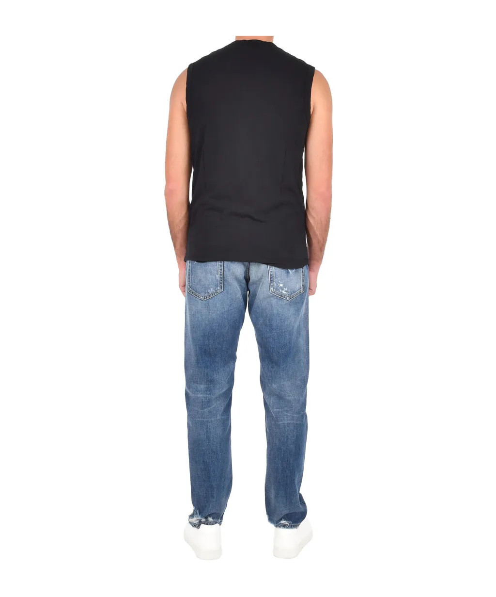 Crew Neck Vest