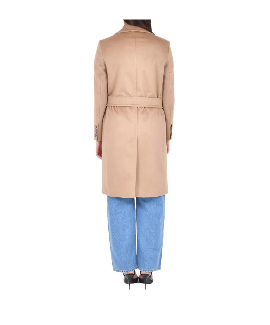 Max Mara Belted Midi-Length Coat
