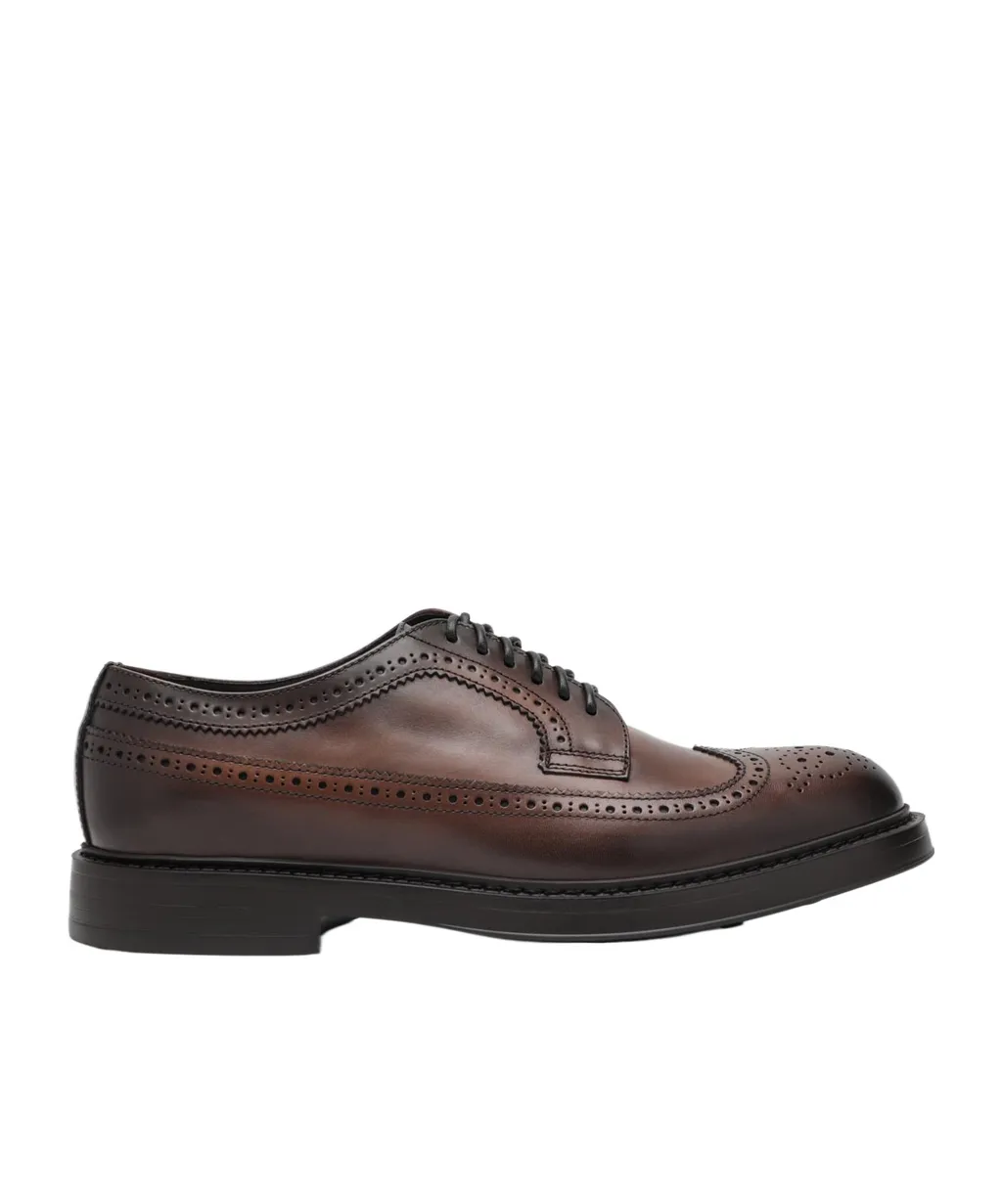 Doucal's Brogue Lace-Up Shoes